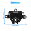 Toyota Tacoma Metal Black Hood Latch Lock (2005-2011)