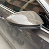 Audi A6 A7 A8 2 x Carbon Fiber Side Mirror Covers (2019-2020)