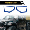 Jeep Wrangler JL JLU (2018-2024) - ABS Blue A Pillar Speaker Cover Trim