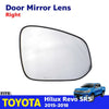 Side Mirror Glass Lens Right Fits Toyota Hilux Revo SR5 GUN125 M80 UTE 2015-19