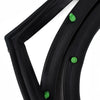 Weatherstrip Door Rubber Front Pair Fits Mitsubishi L200 Strada Ute 1996-05 EBDE
