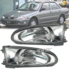 Proton Arena Jumbuck Satria Wira Persona 1 Pair Headlight Glass Lens (2000-2007)