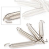 4PC Silver Universal Long Outlaw Racing Stainless Header Exhaust Springs 83mm