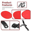 Honda Z50R Red Number Plate Kit (1979-1987)