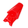 KLX110 Red Plastic Rear Tail Mud Guard Fender (2002-2023)