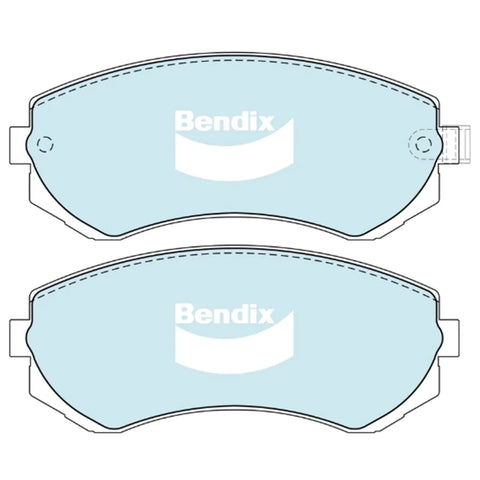 Nissan Cefiro GCT Front Disc Brake Pad Set (1990-1992)