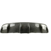BMW E71 X6 1 x Black Carbon Fiber Rear Bumper Diffuser (2008-2015)