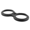 Triumph T120 T100 Thruxton 1200 / R / RS Speedometer Gauge Cover Black (2016-2023)