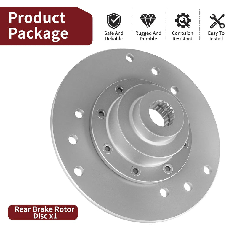 Polaris Worker 500 Xplorer 500 Rear Brake Disc Rotor Assembly (1997–2001)