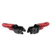BMW R Nine T / Scrambler, F900R Red Front Footrest Pegs (2020-2023)