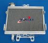 Honda CR250R Aluminum Radiator + White Silicone Hose (1997-1999)