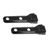 Jeep Wrangler JL (2018-2022) Black Spare Tire Tailgate Hinge Covers