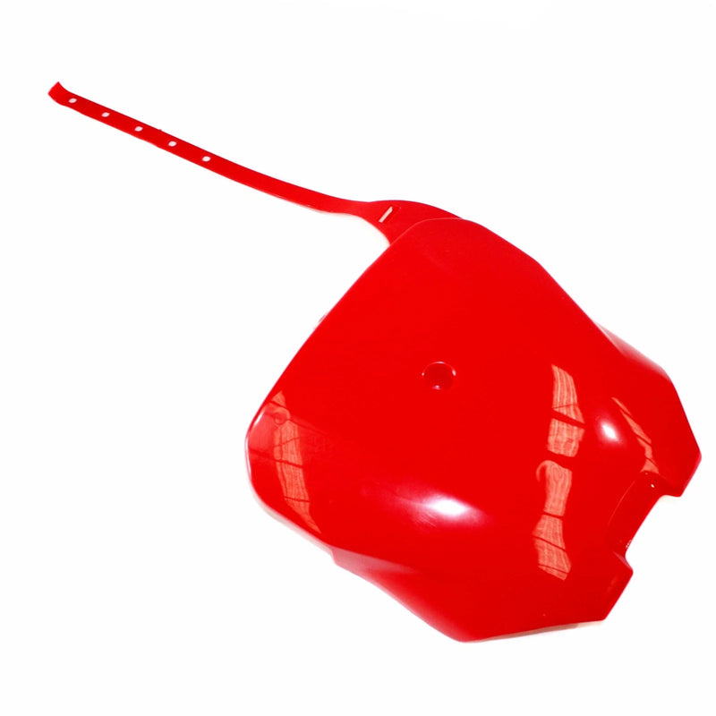 CRF70 150cc 160cc PIT PRO Trail Bike Red Plastic Number Plate Fairing