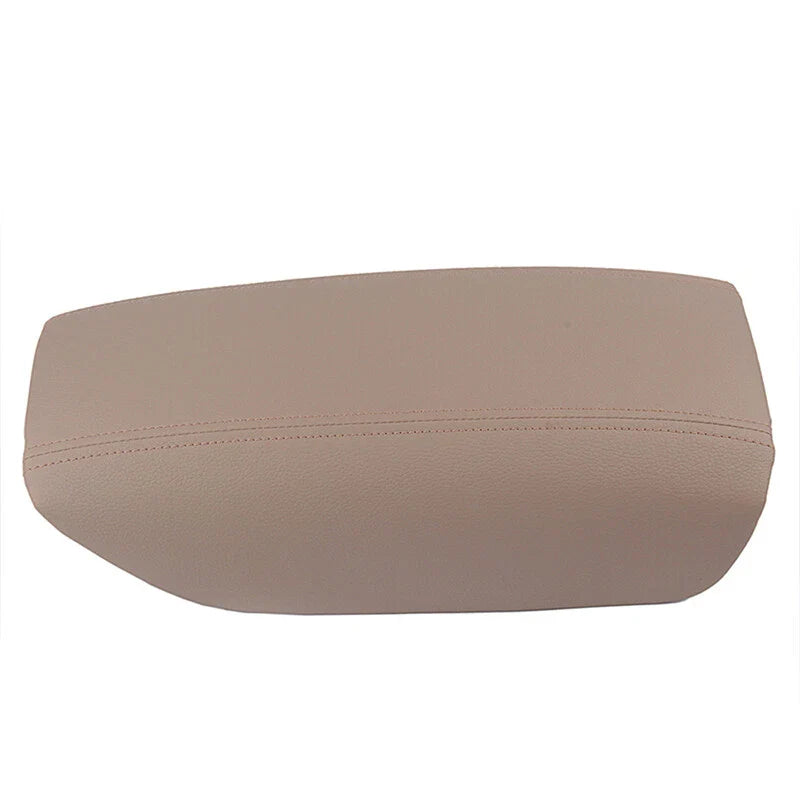 Volvo S80 Sedan Beige 1x Leather Armrest Center Console Cover Lid (1999-2006)
