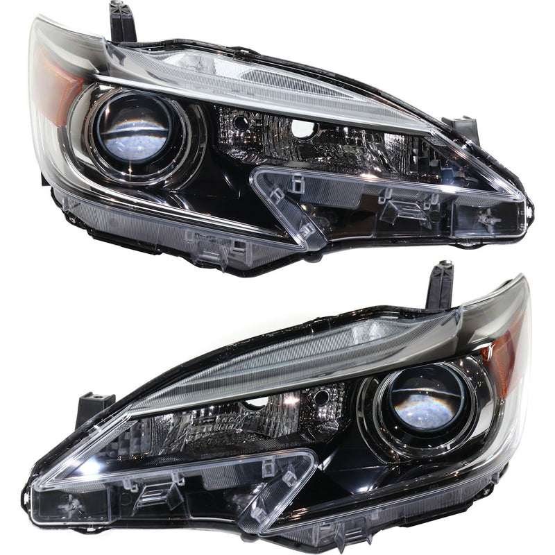 Headlight Set For 2014-2016 Scion tC Driver and Passenger