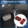 Ford Edge 2 x Automatic Foot Accelerator Pedal Covers (2015-2023)