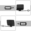 BMW X5 Black Pair Rear Left Right Bumper Tow Eye Hook Cap