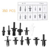 350 x Car Plastic Rivets Fasteners Trim Clips