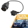 BMW OBD 20-Pin to 16-Pin Diagnostic Tool Adapter Cable