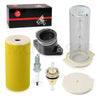 Yamaha Kodiak 400 Air Filter Guide END CAP spark plug (2000–2002)