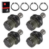 Arctic Cat 650 V2 / H1 / TRV / TBX 4x4 4 Upper/Lower Ball Joints (2004–2012)
