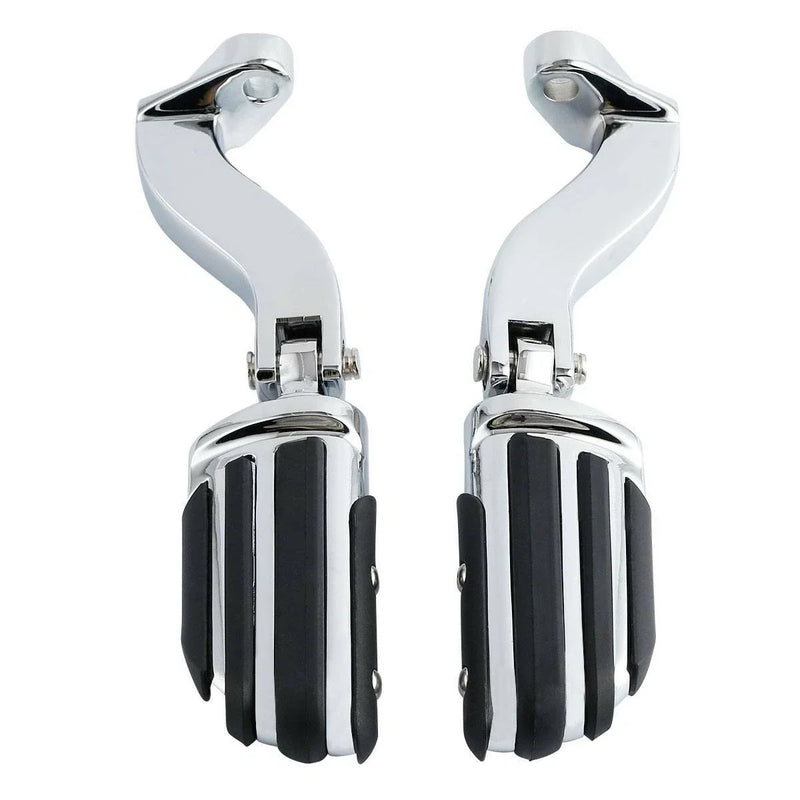 Harley Touring Chrome Passenger Footpeg Pilot Pegs (1993-2025)
