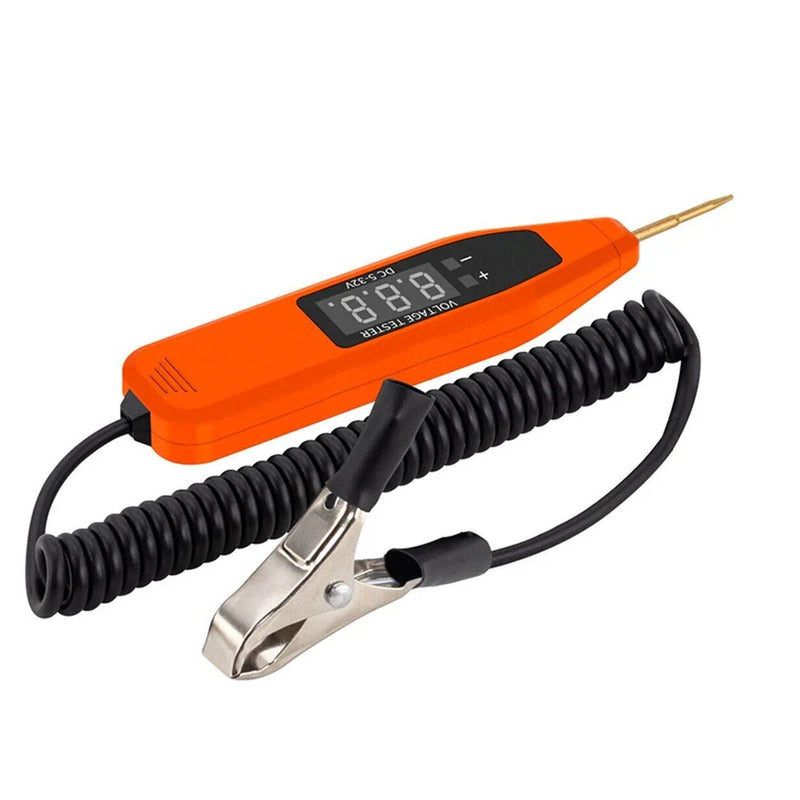 Trucks and Automotive Digital Electric Voltage Circuit Tester