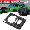 Dodge Challenger Carbon Fiber Headlight Switch Panel Cover Trim (2008-2014)