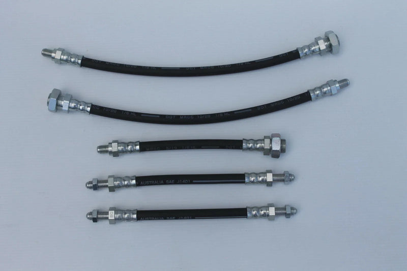 Mini Moke Brake & Clutch Hose Set (All Years)