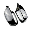 Audi A4 / S4 Black RearviewSide Mirror Cap Covers (2010-2016)