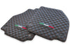 Ferrari 458 Spider IT Edition Black Leather Floor Mats (2010-2015)