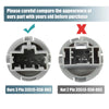 Honda Accord, Civic Rear Taillight Brake Lamp Sockets (2003-2007)