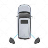 Nissan Qashqai J11 Magnetic Mesh Sun Blind Shades (2014-2023)