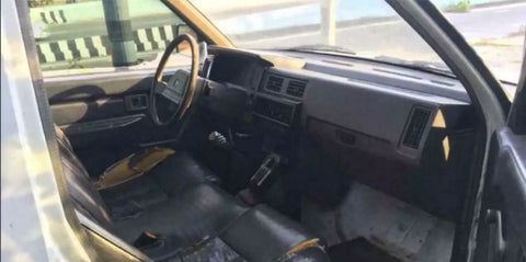 Nissan D21 Air Vent Frame Trim Bezel 2 x Black (1998-2004)