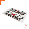Isuzu D-Max 4x4 Diff Lock Side Rear Body Adhesive Sticker Decal (20-24)