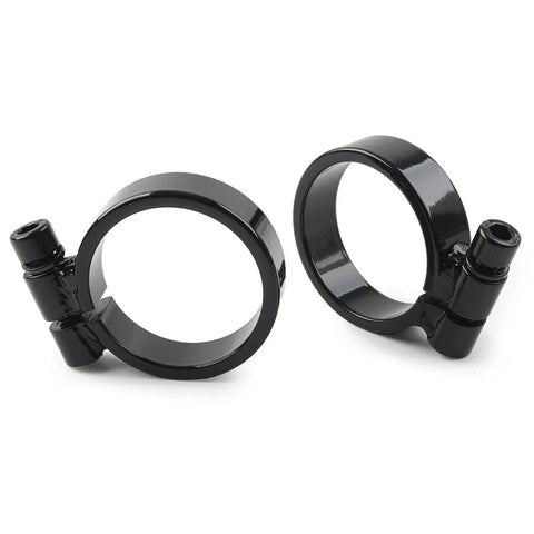 Harley XL Ironhead Sportster Black Exhaust Port Clamps (1957-1985)