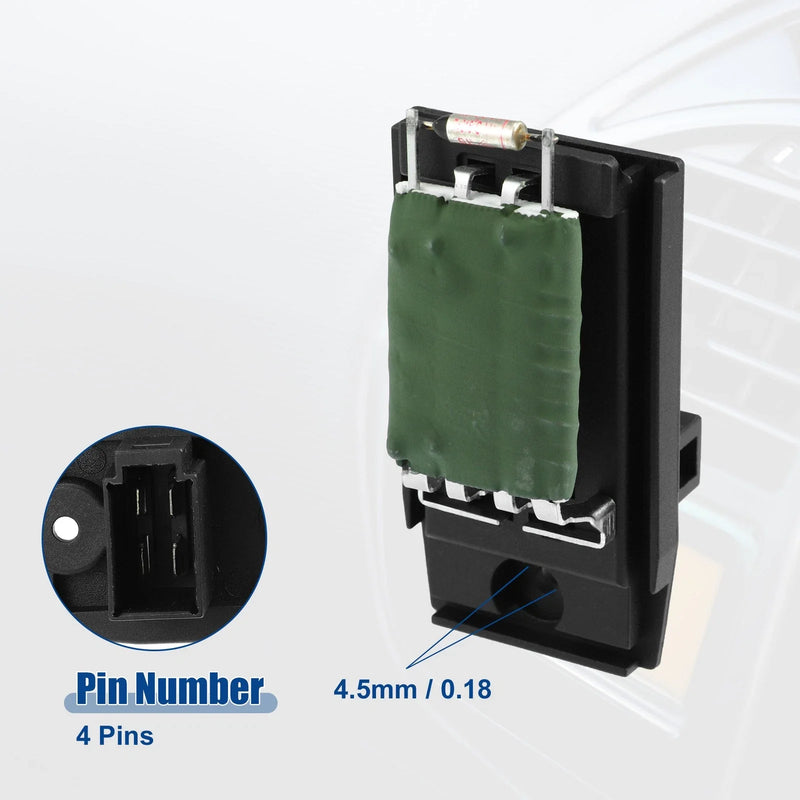 Ford Focus 2000-2004 Blower Motor Resistor (Black Green)
