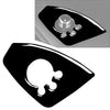 Audi TT TTS TTRS Black Interior Door Lock Button Panel Cover Trim (08-14)