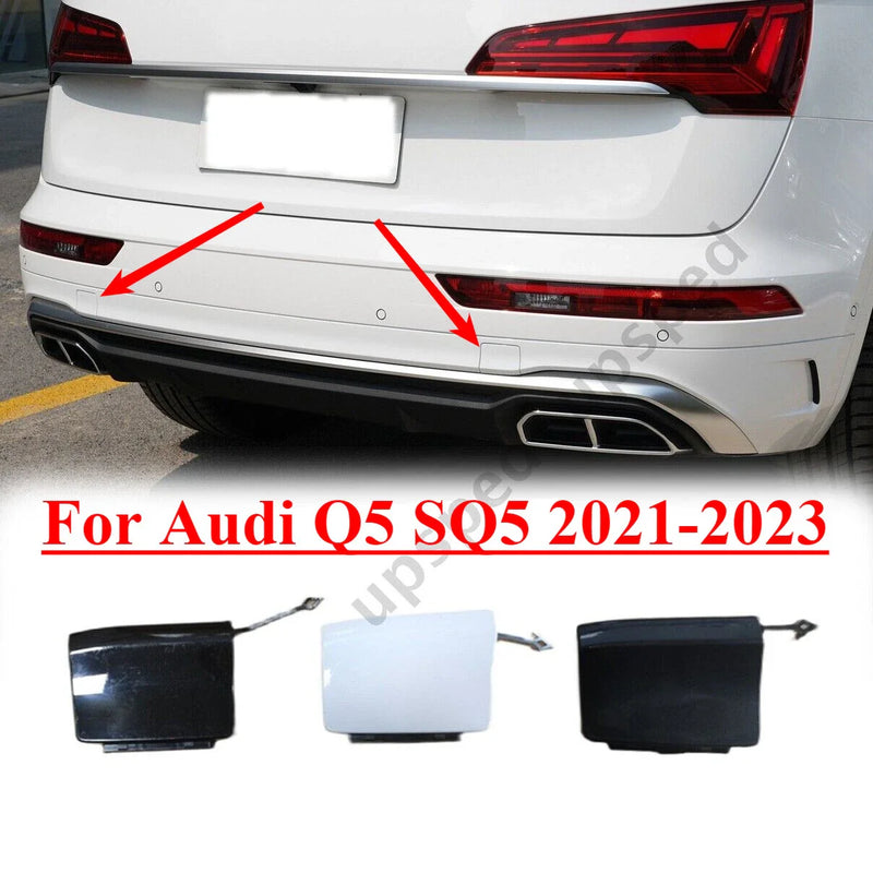 Audi Q5 Rear Bumper Tow Hook Hole Eye Cover Cap (2021–2023)