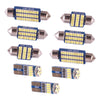 VW Jetta 9Pc White LED Light Bulbs (2011-2017)