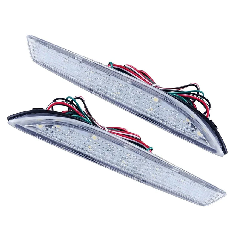 Honda CR-Z CR-V Acura LED Rear Bumper Reflector Tail Lights (2010-2016)
