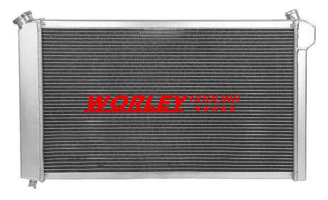 Chevy Corvette C3 V8 5.7L 7.4L 33.5" Aluminum Radiator (1973-1976)