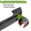 Ford Bronco Carbon Fiber Black ABS Exterior Door Handle Cover Trim (2021-2025)