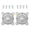 Polaris Sportsman 300 400 4x4 2 x Front Wheel Hub & Studs (2008–2010)