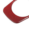 Chevrolet Camaro Red Carbon Fiber Cup Holder Cover Frame Trim (2010 - 2015)