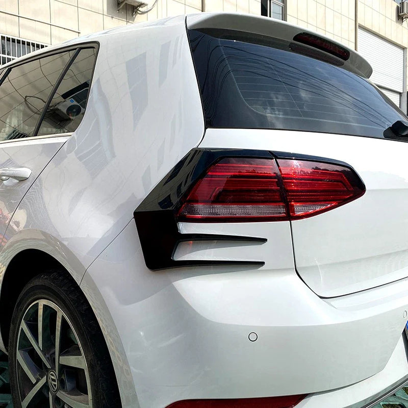 Golf MK7.5 Hatchback Black Rear Taillight Cover Trim (2017–2020)