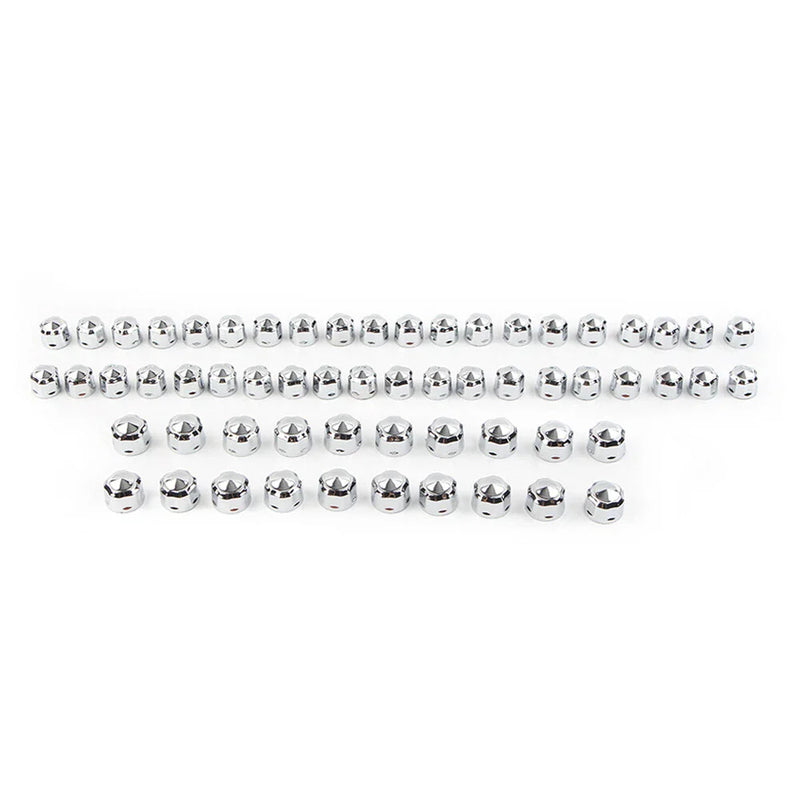 Harley Road Street Glide Softail Chrome Engine Bolt Caps Cover (2006-2023)