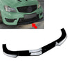 Mercedes Benz C Class W204 C63 Sedan Black Front Bumper Spoiler Lip (2011-2014)