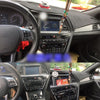Hyundai Sonata Carbon Fiber Console Stickers
