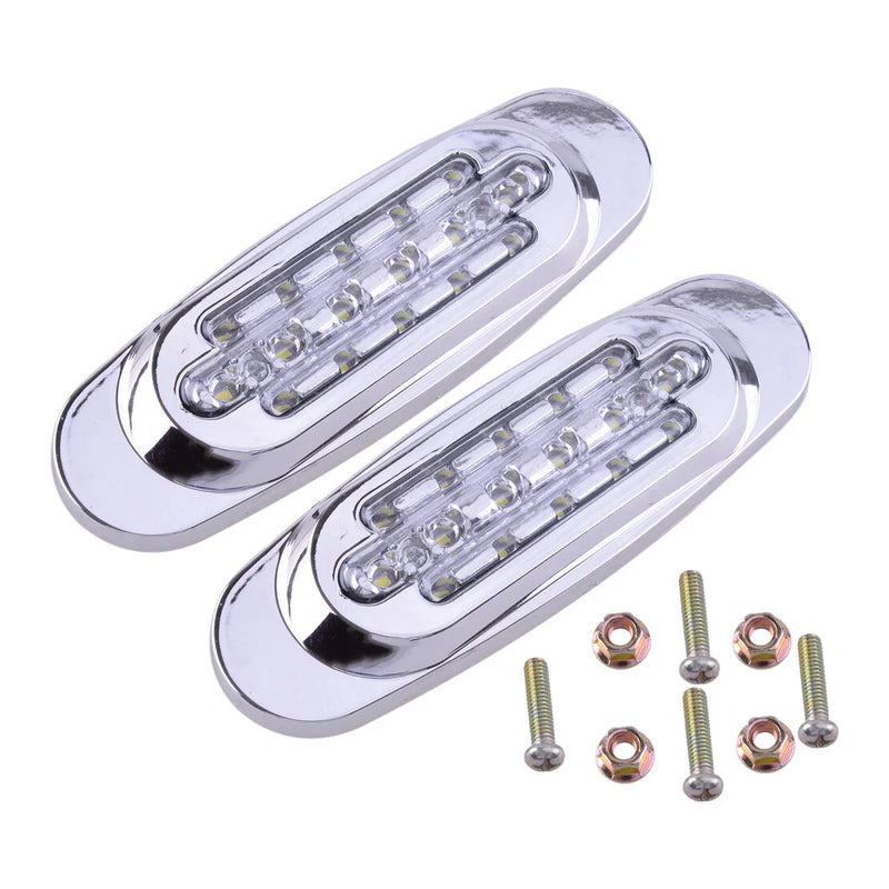 Car, Truck, Trailer 16 LED Side Marker Turn Signal Lights (N/A)